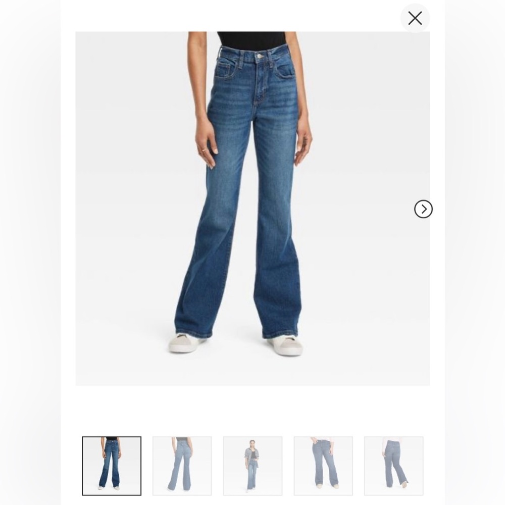 Never Worn - Women’s High Rise Flare Jeans